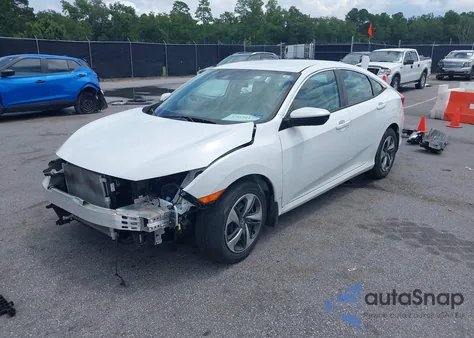 2021 Honda Civic Lx z USA, uszkodzony, nr VIN 2HGFC2F63MH551826